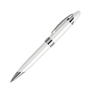Bolígrafo Metálico White Pearl -[L60]d