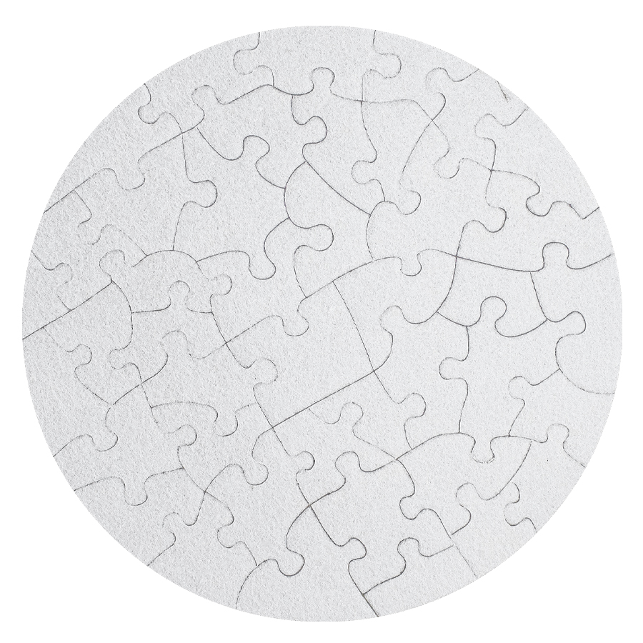 Puzzle Circular 41 Piezas Sublimación - Anti Stress | Tara Publicidad