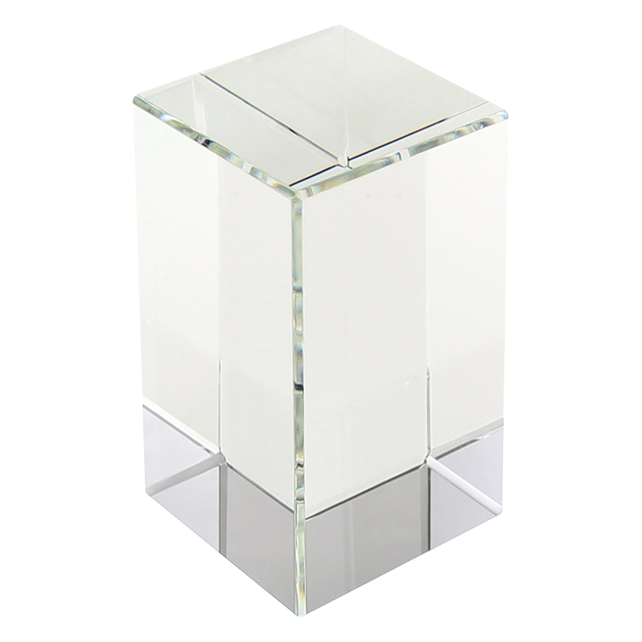 Trofeo Galvano Bloque Cristal Solid | Tara Publicidad Chile