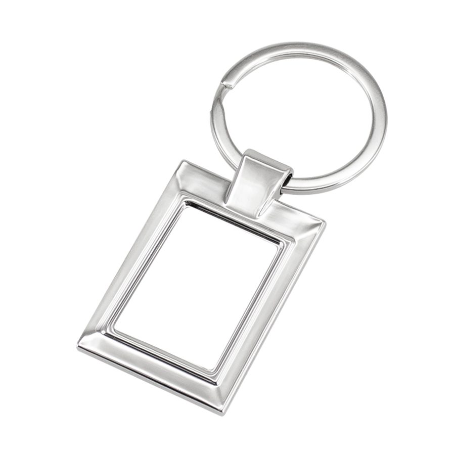 Llavero Metálico Rectangular - Metálicos | Tara Publicidad