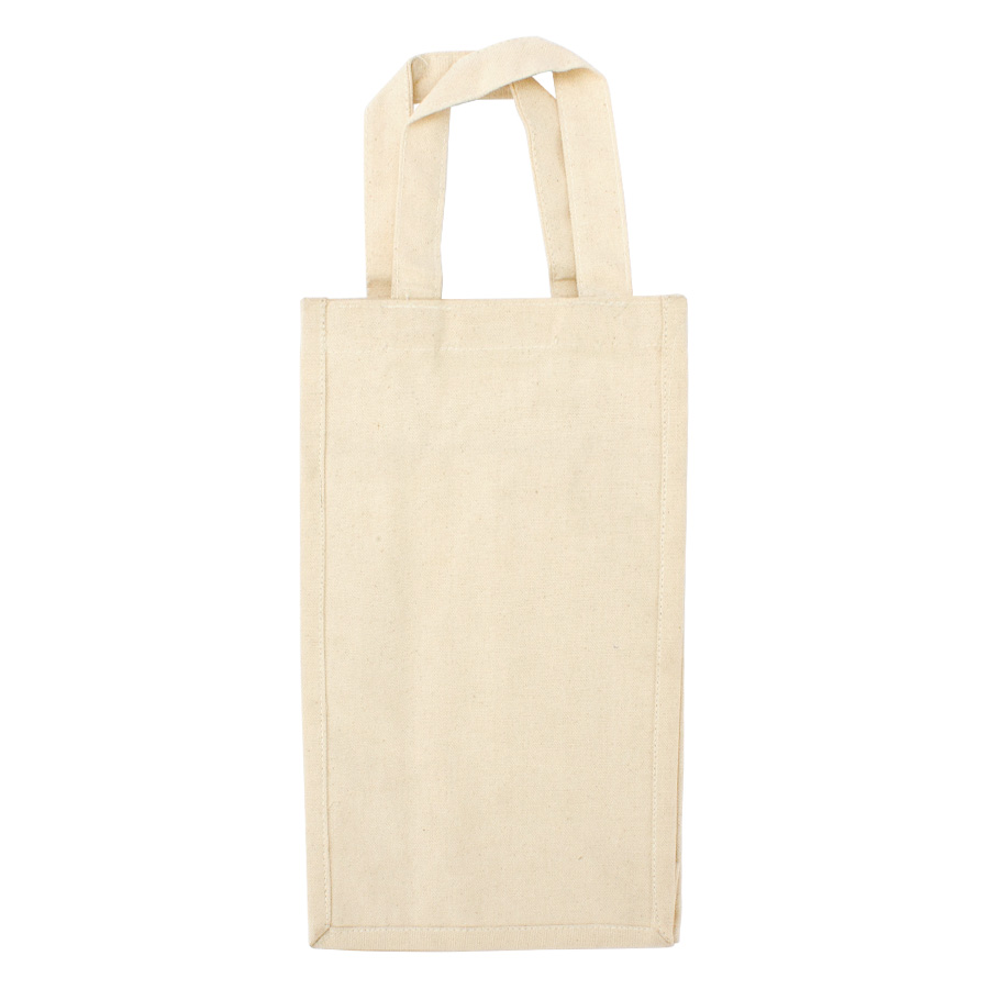 Bolsa 2 Botellas De Vino 100% Algodón - Algodón | Tara Publicidad