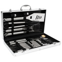 Deluxe Bbq Set Metálico De 24 Piezas -[H28]d