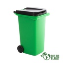 Mini Basurero Verde De Sobremesa -[B93]d