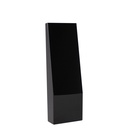 Trofeo Galvano De Cristal Negro "Azabache" -[A79]d