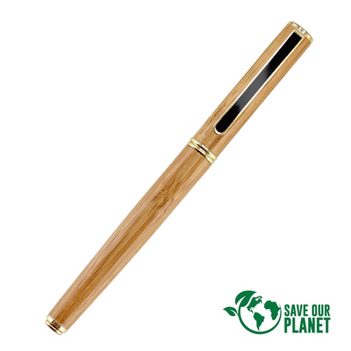 [B46-11] Deluxe Roller Pen Bamboo -[B46]d