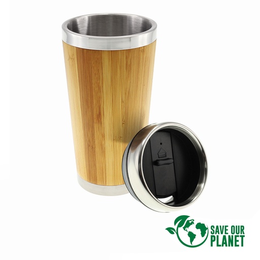 [B61-11] Mug De Bamboo 450 cc -[B61]d