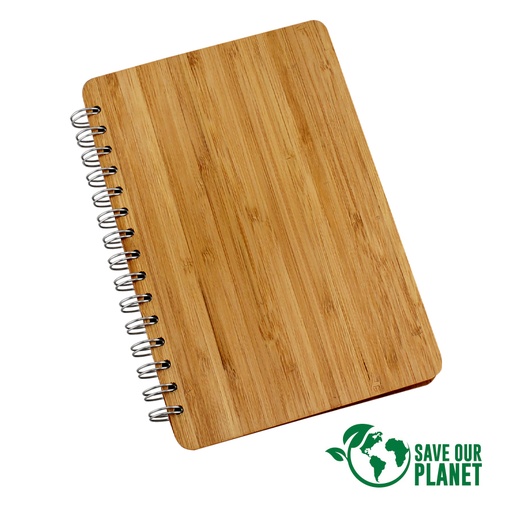 [N38-11] Deluxe Cuaderno De Bamboo -[N38]d