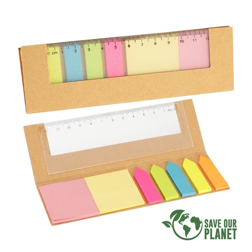 [N60-11] Set Ecológico Con Regla -[N60]d