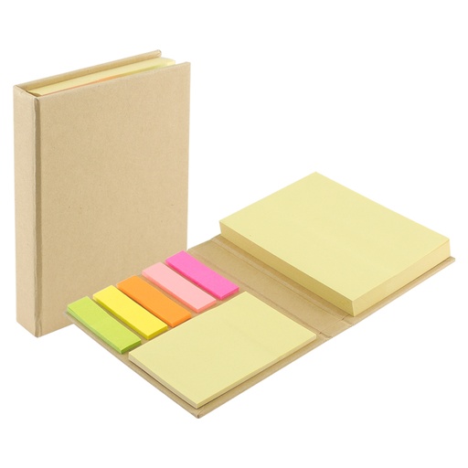 [N62-11] Memo Set Ecológico Con Tapa Dura -[N62]d