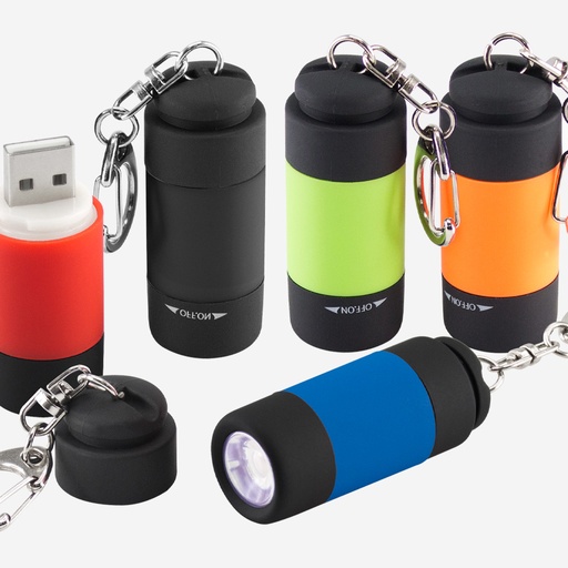 [C45] Llavero-Linterna Led Cargador USB -[C45]d