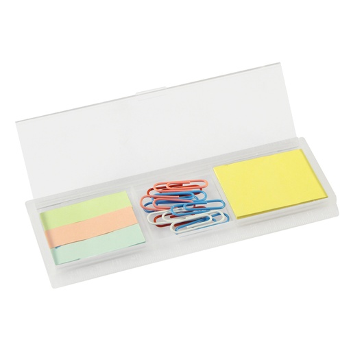 [N14] Porta Notas Adhesivas Con Clips -[N14]d