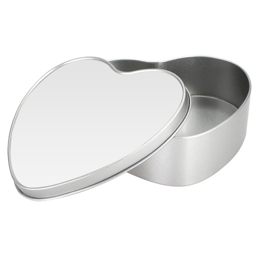 [Y94-01] Caja Metálica Corazón Sublimación -[Y94]d