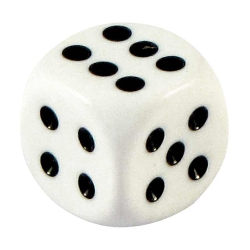 [J13-01] Dado Blanco -[J13]d