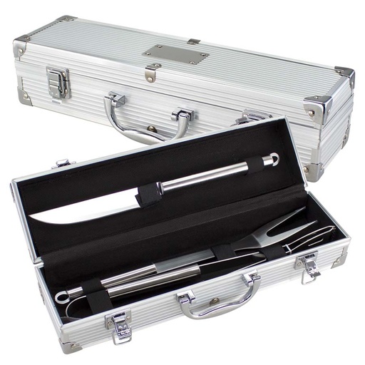 [H13-00] Deluxe Bbq Set Metálico -[H13]d