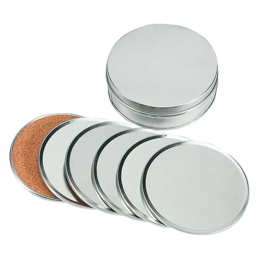 [W14-00] Set De Posavasos De Aluminio -[W14]d