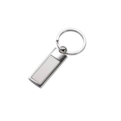 [K15-00] Llavero Metálico Rectangular -[K15]d