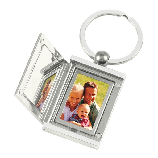 [K17-00] Llavero Metálico Porta-Foto -[K17]d