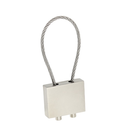 [K35-00] Llavero Metálico Candado -[K35]d