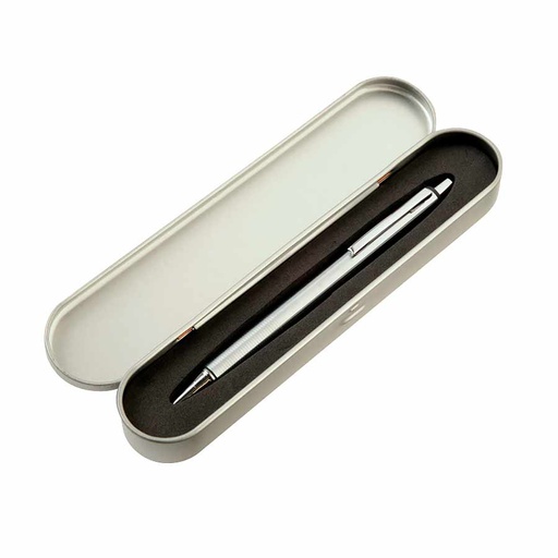[F5-00] Estuche Metálico Para Bolígrafo -[F5]d