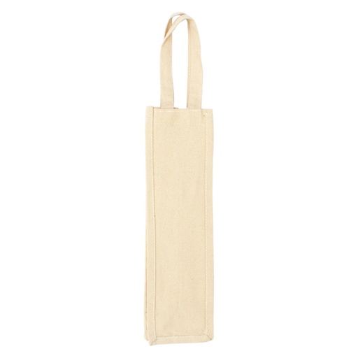 [E91-11] Bolsa Botella Vino 100% Algodón Canvas -[E91]d