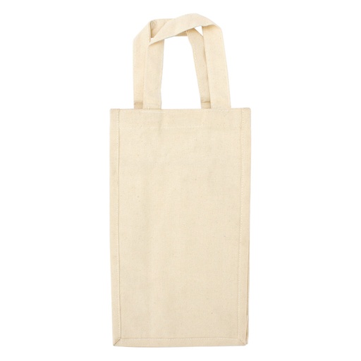 [E93-11] Bolsa 2 Botellas De Vino 100% Algodón -[E93]d