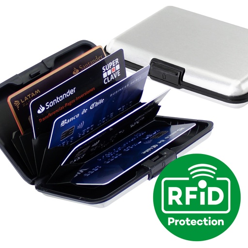 [F10-00] Porta-Tarjetas Anti-Clonación Rfid -[F10]d