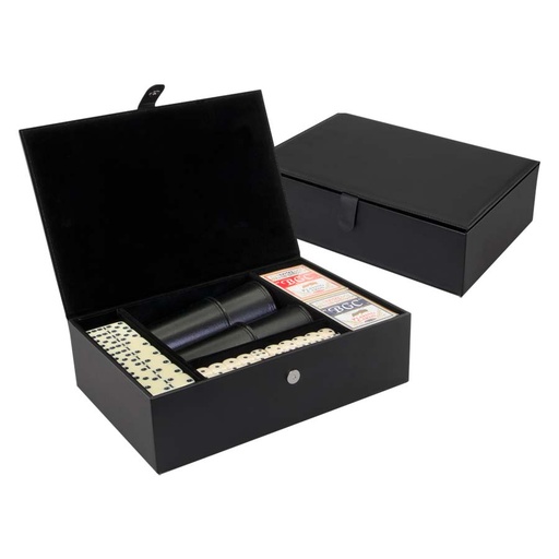 [J5-08] MuLijuegos Caja PU Negro -[J5]d