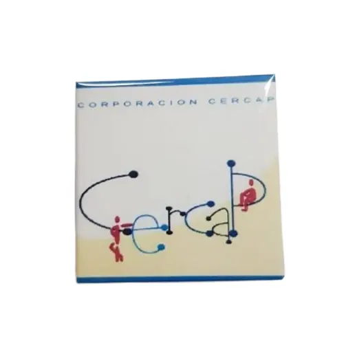 [TA50] Chapitas PUblicitarias Cuadradas De 37x37 mm -[CH0]g