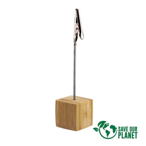 [B83-11] Memo-Clip Bamboo -[B83]d