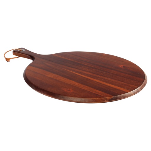 [H63-11] Tabla De Acacia Para Pizza -[H63]d