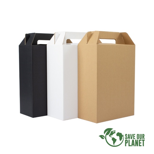 [F29] Caja Autoarmable Con Asas, 26x35x13  cm -[F29]d