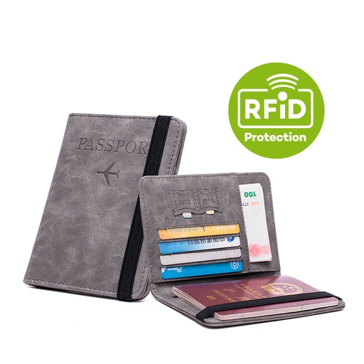[B23-07] Billetera Porta-Pasaporte «Orly» -[B23]d