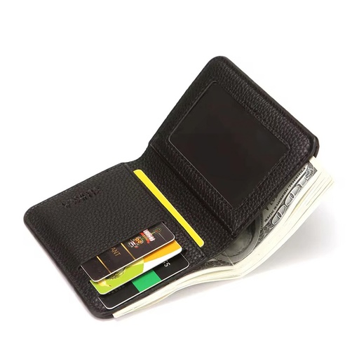[B38-08] Billetera Vertical De Eco-Cuero «Lam» -[B38]d