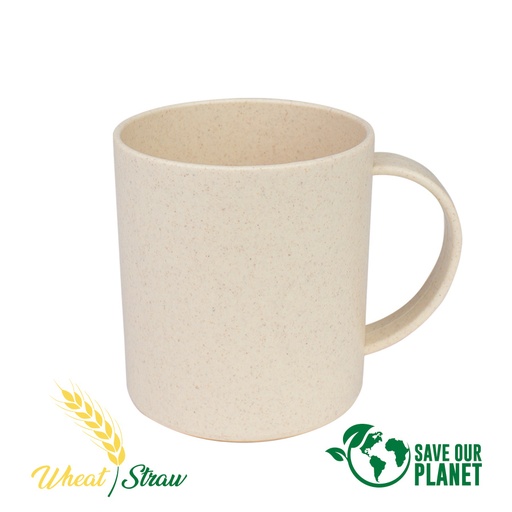 [B75-11] Mug De Caña De Trigo 350 cc -[B75]d