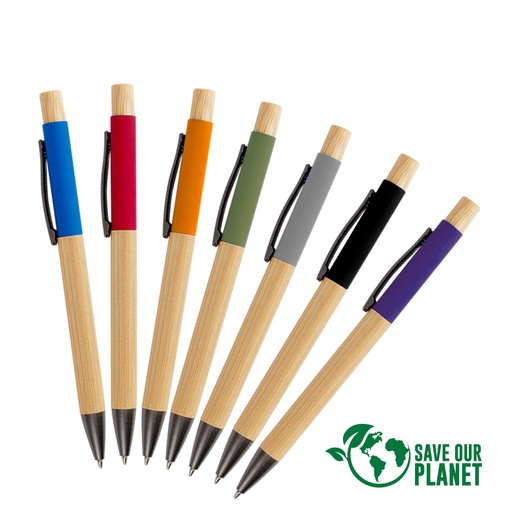 [B67] Bolígrafo Ecológico De Bamboo «Eva» -[B67]d