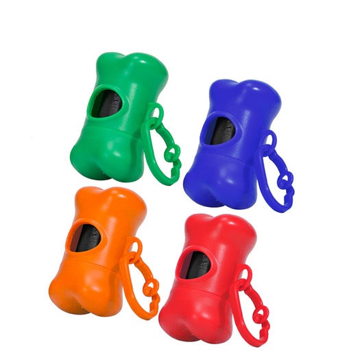 [P50] Set Hueso Con 15 Bolsitas Para Residuos De Mascotas -[P50]d