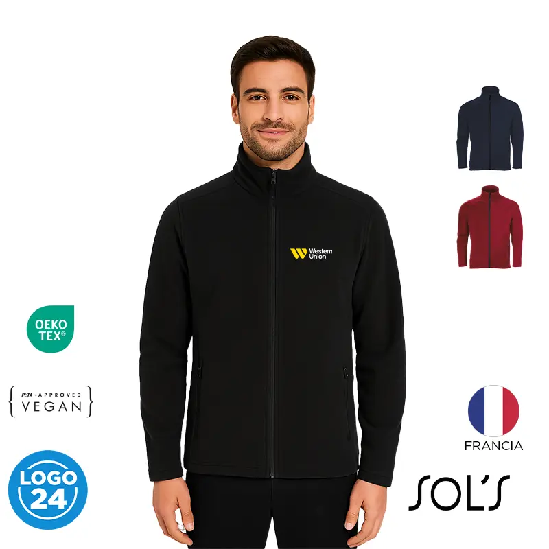 [SKU096] Chaqueta Softshell Race Hombre -[SKU096]a