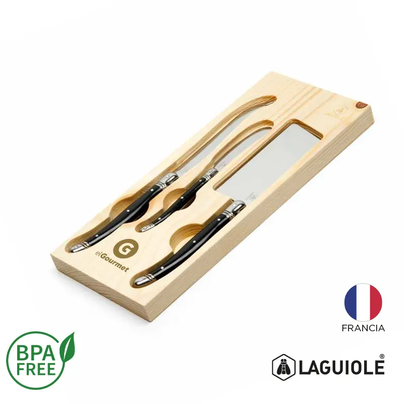 [99030500100062000000] Set De Queso x3 Laguiole -[SKU104]a