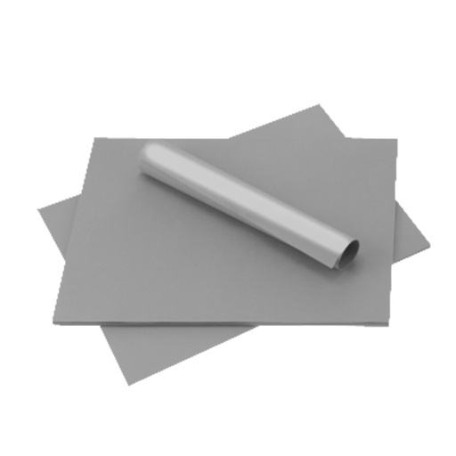 [591080491] Papel Adhesivo Plateado