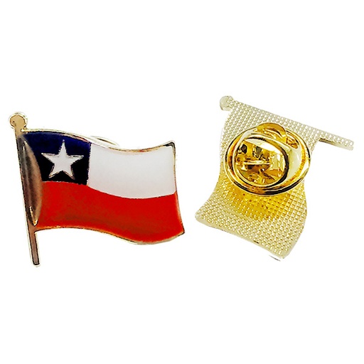 [591080140] Pin Bandera Chilena