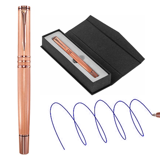 [601060189] Roller Metálico Encobrizado con estuche -[L30+B]b