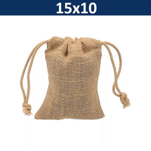 [601040100] Saco de Yute 15x10