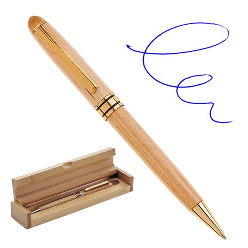 [601060016] Set Bolígrafo Bamboo -[B5]b