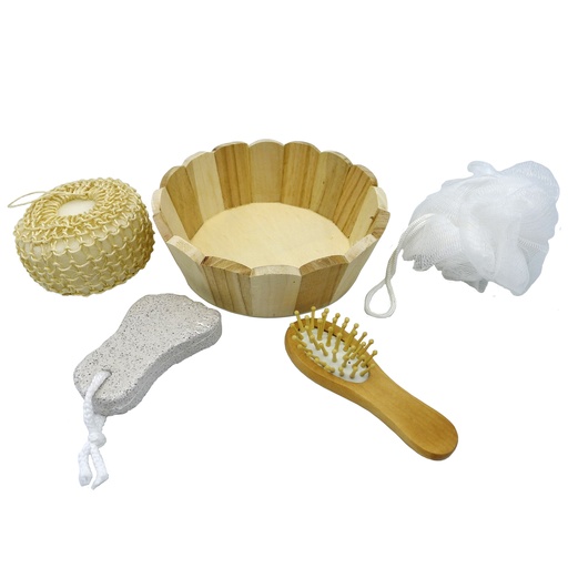 [601055327] Set de Spa Bamboo -[T15]b