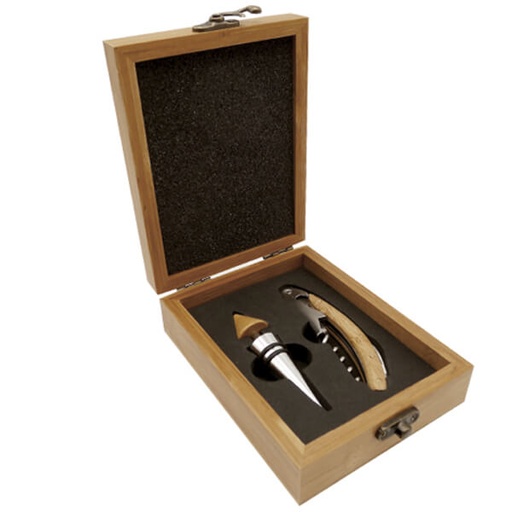 [601062011] Set de Vino Bamboo -[W0]b