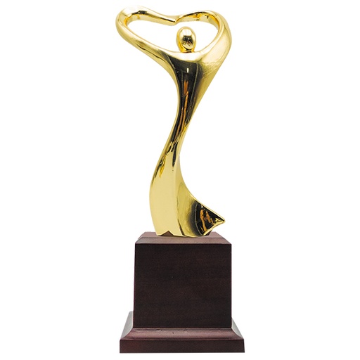 [591084138] Trofeo Metálico Aluminio Danza FR 135