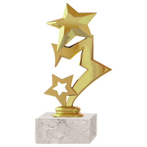 [591095167] Trofeo plástico Estrella Nueva RP-8926
