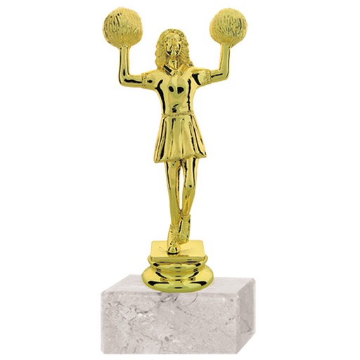 [591095109] Trofeo plástico Porrista RP-8066