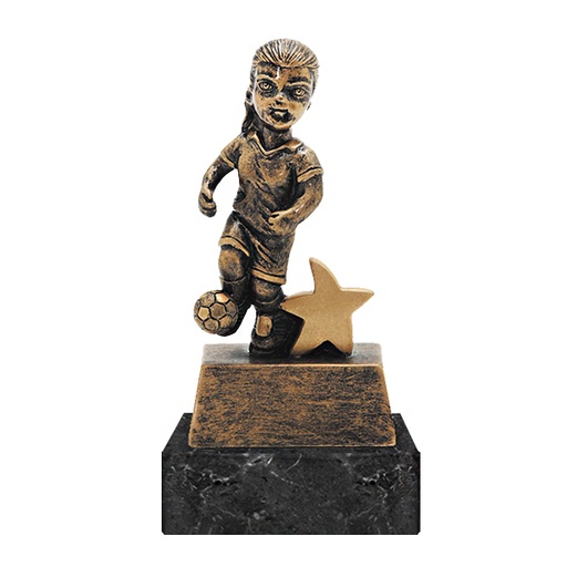 [591095870] Trofeo Resina Niña Futbolista 24614