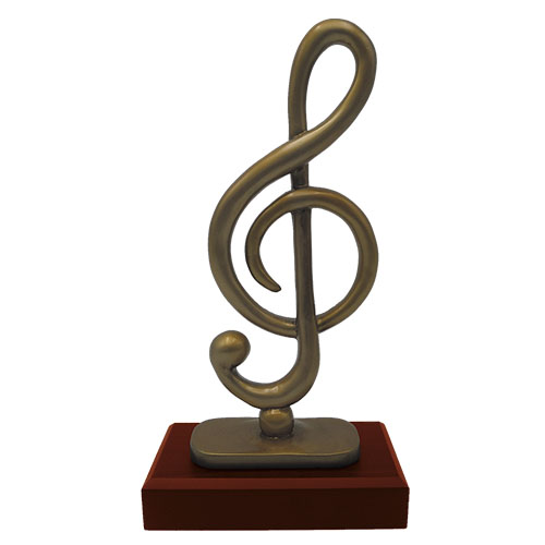 [591084066] Trofeo Resina Nota Sol 27